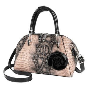 4276 Leather Handbag Purse Snakeskin Pattern Shoulder Handbag PU Leather